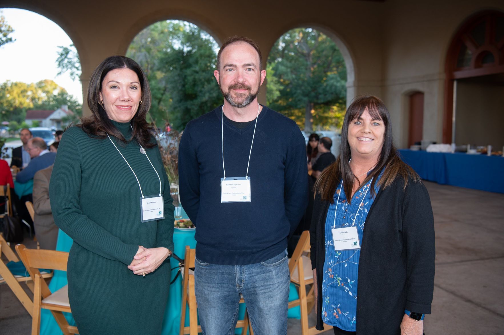 Dawn Chapman, Paul McKnight and Karen Nickel